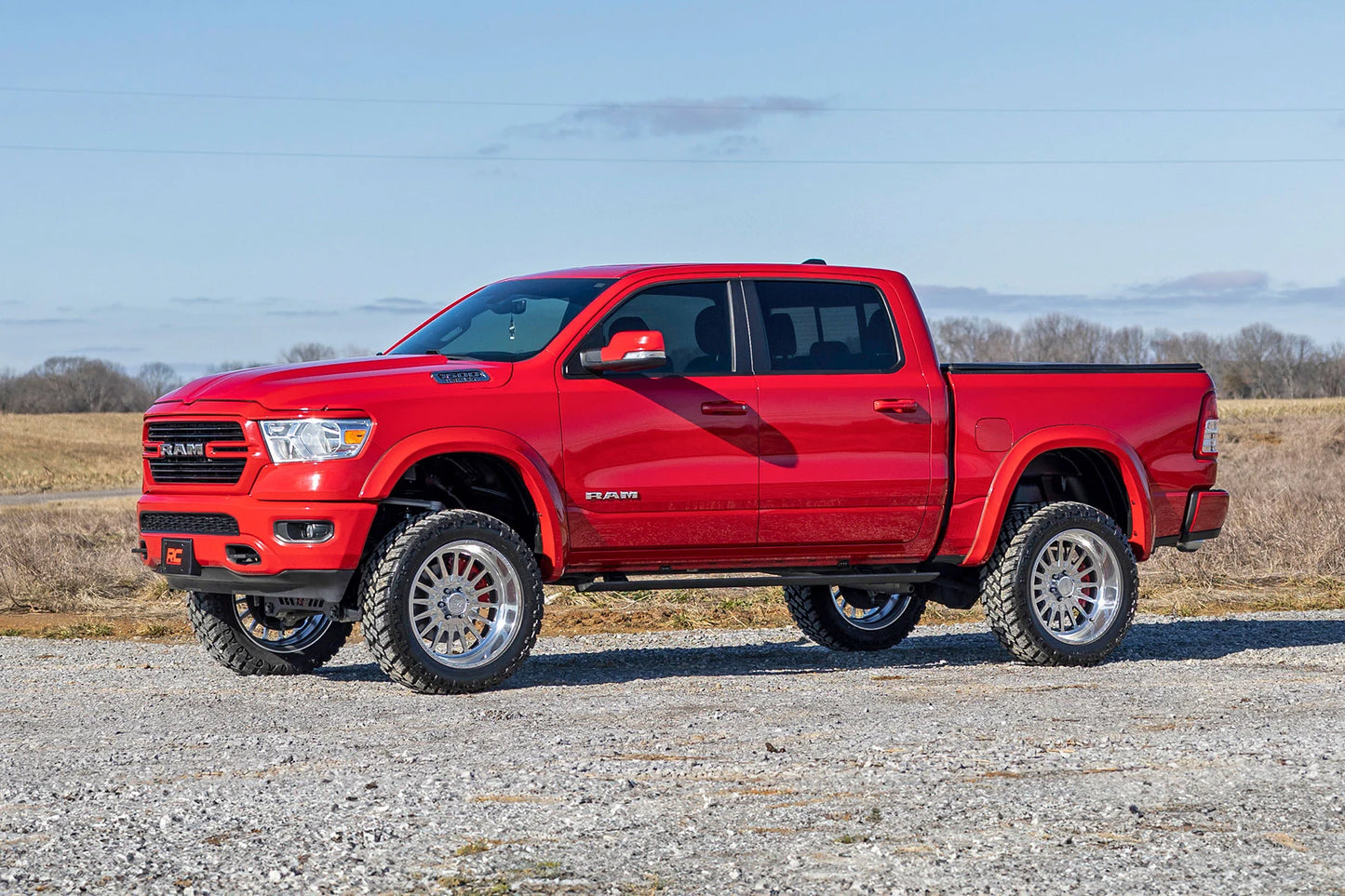 Rough Country 2025 RAM RHO Power Running Boards