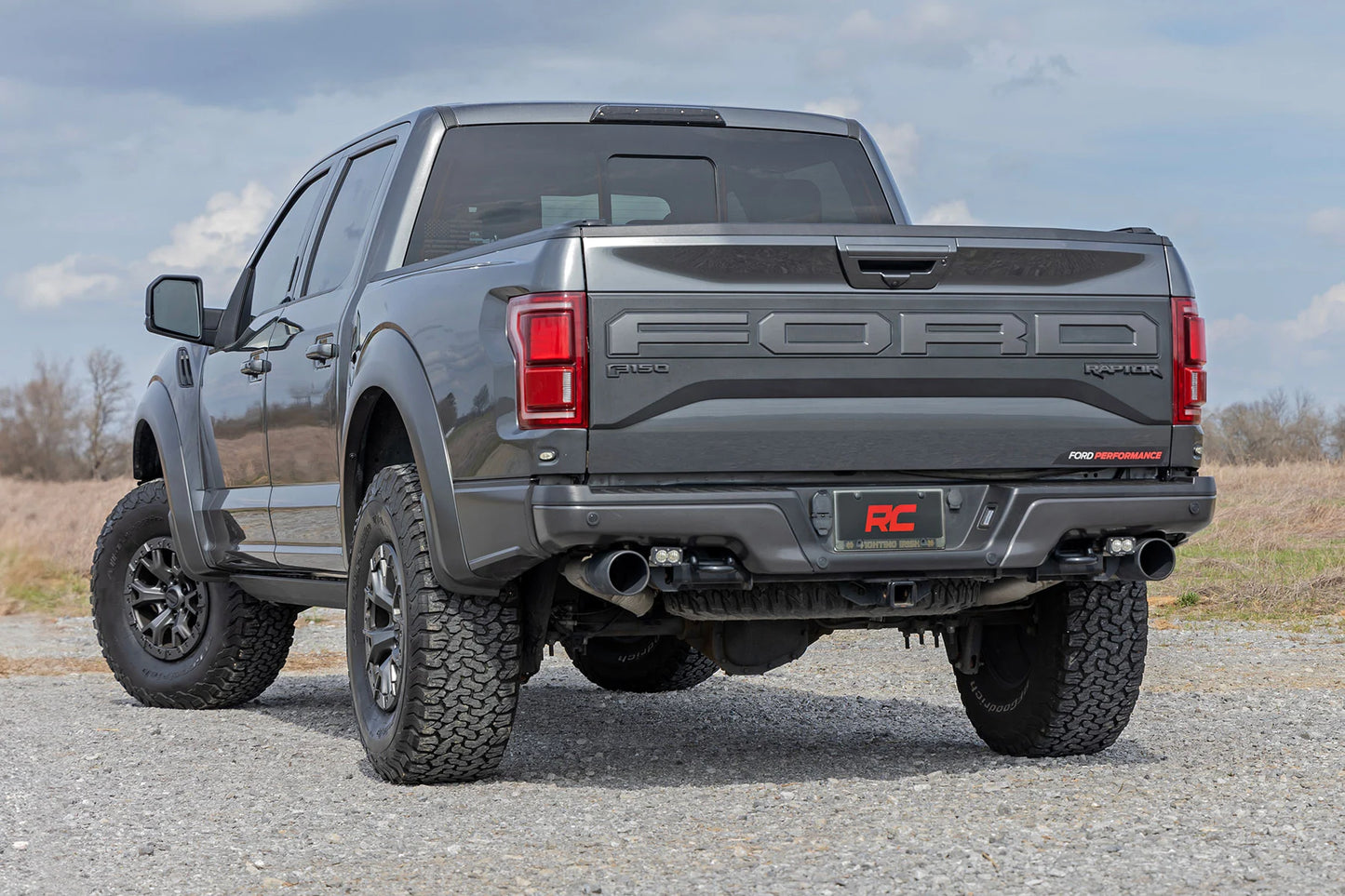 Rough Country 2017-2025 Ford Raptor Power Running Boards