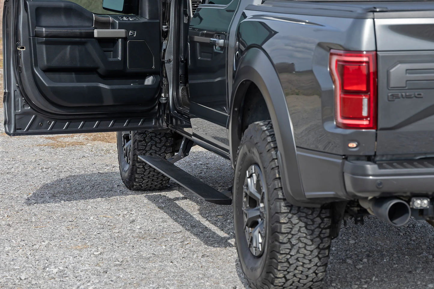 Rough Country 2017-2025 Ford Raptor Power Running Boards