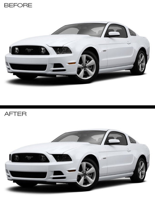 Front Lens Vinyl Tint Kit (2010-2014 Mustang)