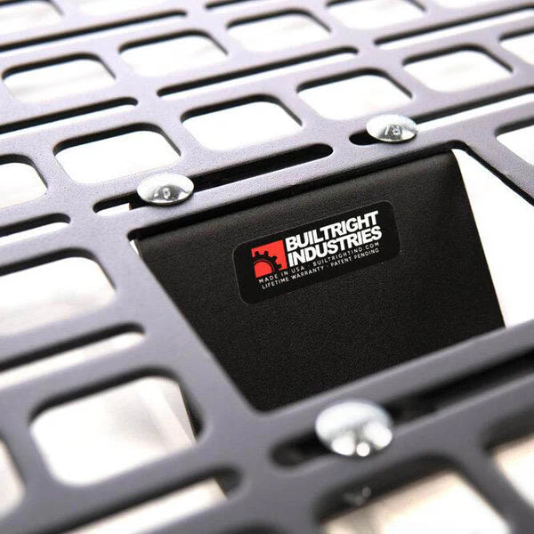 Builtright Industries Bedside Rack System - Rear Panel - Gen 1 Raptor