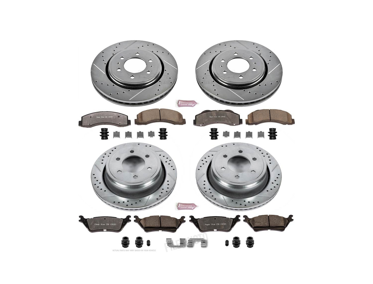POWERSTOP Z36 BRAKE UPGRADE KIT - GEN 1 RAPTOR - FRONT AND REAR