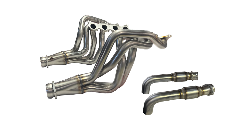 Kooks 1-7/8" Stainless Headers & GREEN Catted Conn. Kit. 2015-2024 Mustang GT/D.H.