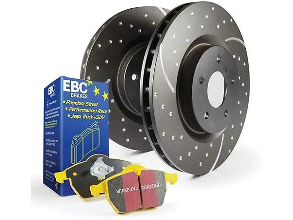 2021-2024 RAM TRX & 2025 Ram RHO EBC S3 Kits Yellowstuff Pads and GD Rotors