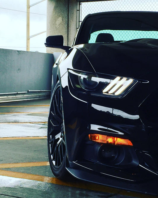 Front Lens Vinyl Tint Kit (2015-2017 Mustang, 2016-2020 GT350, 2020-2022 GT500)