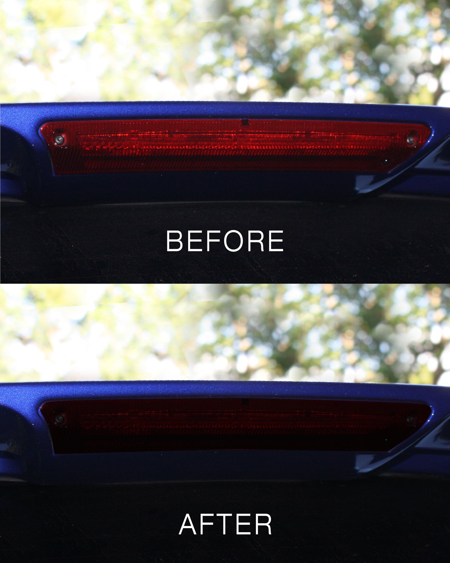 3RD Brake Light Lens Vinyl Tint (2015-2018 Focus)