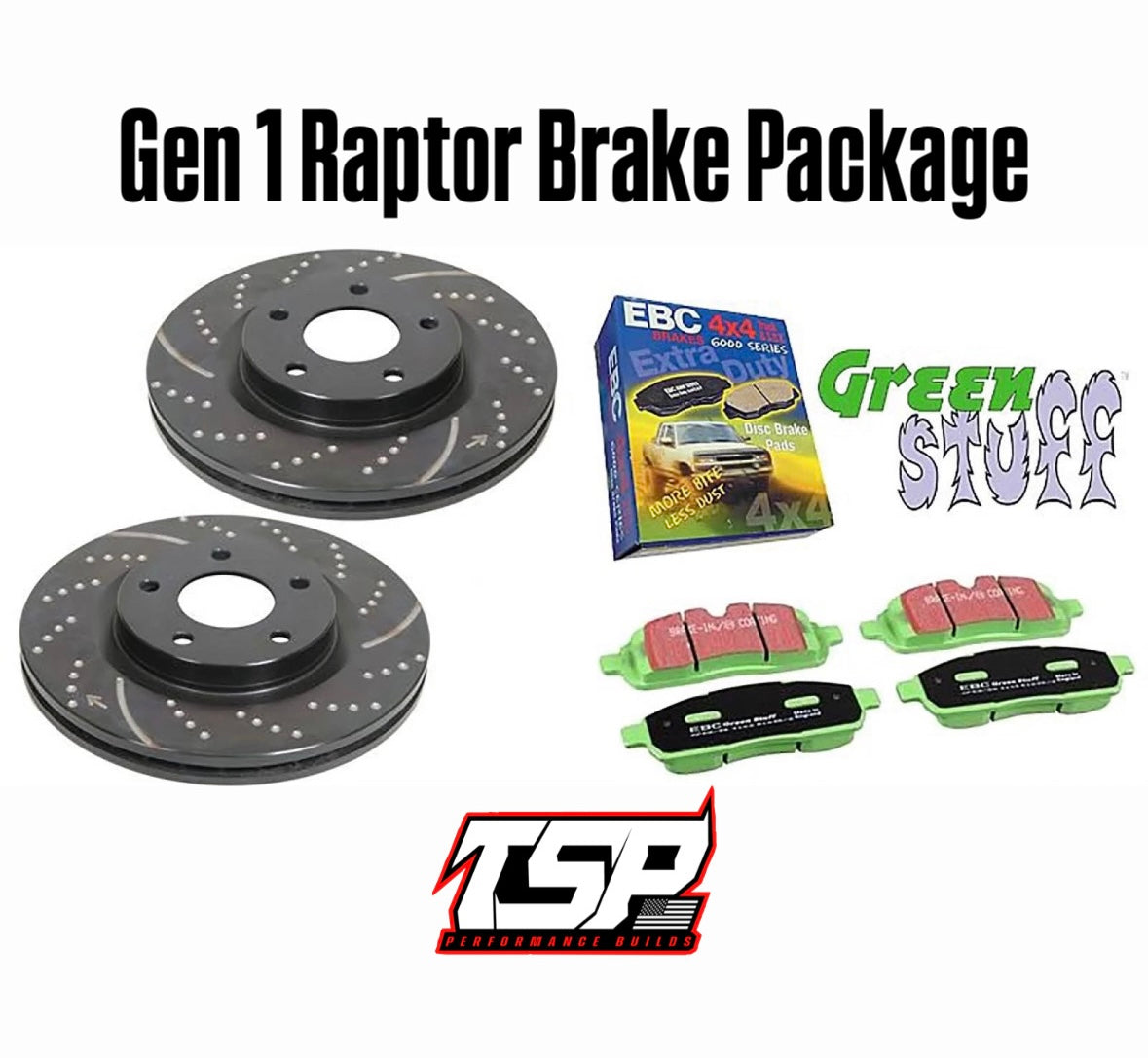 EBC 2010-2014 Ford Raptor Brake Package
