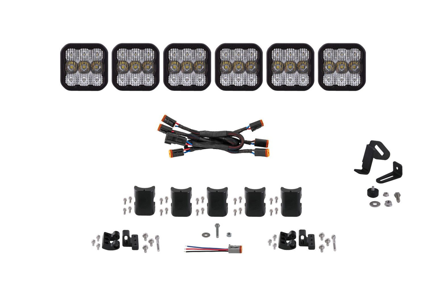 Diode Dynamics Brand Logo SS5 CrossLink 6-Pod LED Light Bar