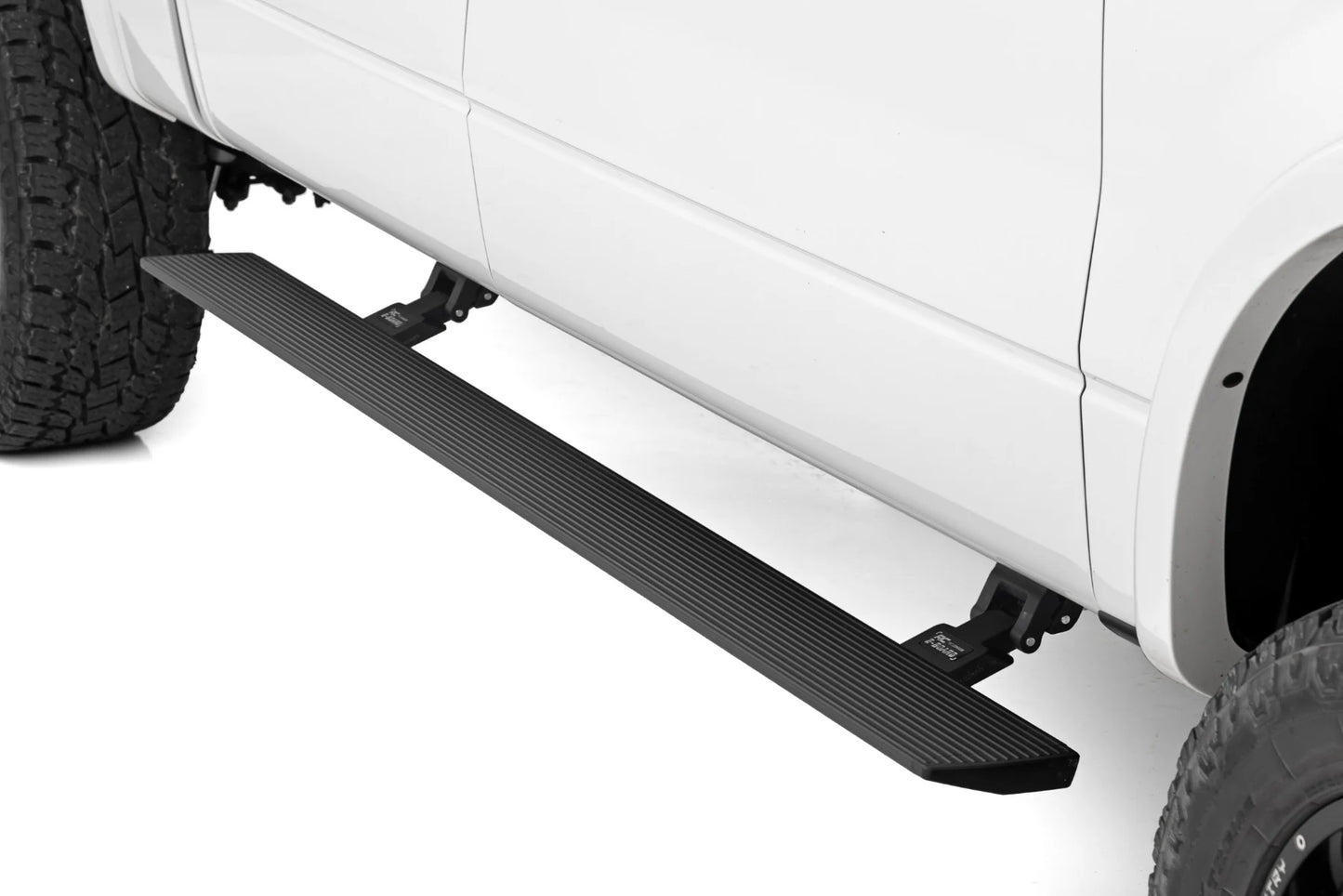 Rough Country Dual Electric Motor Power Running Boards - 2010-2014 Ford Raptor
