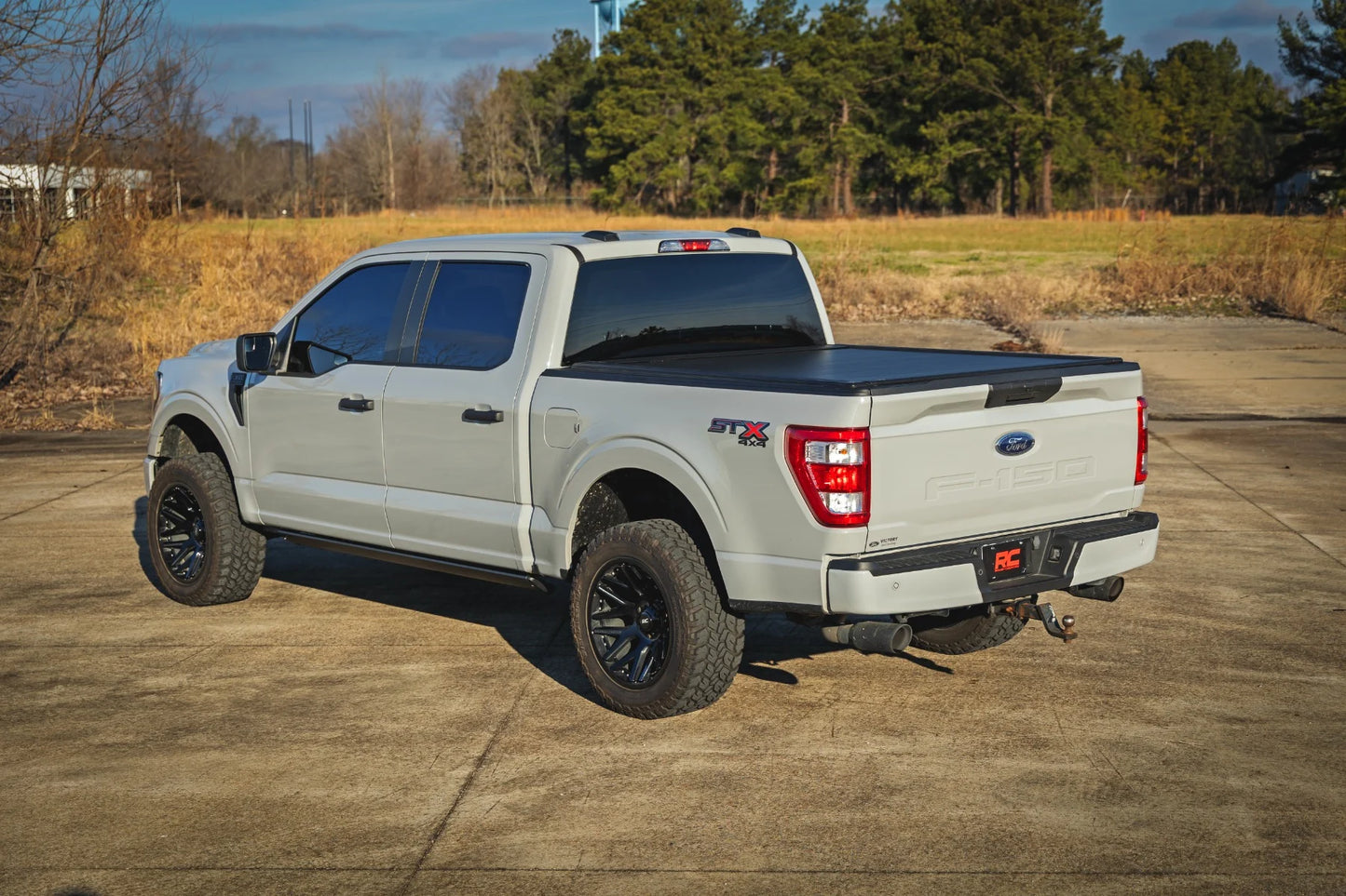 Rough Country 2017-2025 Ford Raptor Powdered Bed Cover