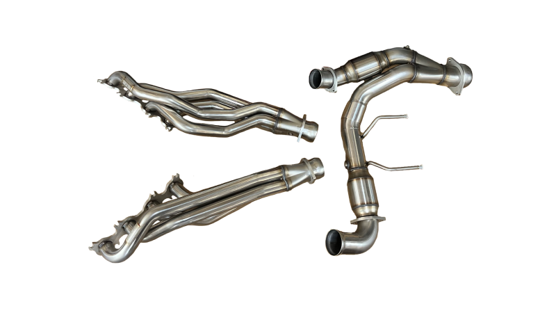 Kooks 2021-2024 Ford F150 Coyote 5.0L Header and GREEN Connection Kit