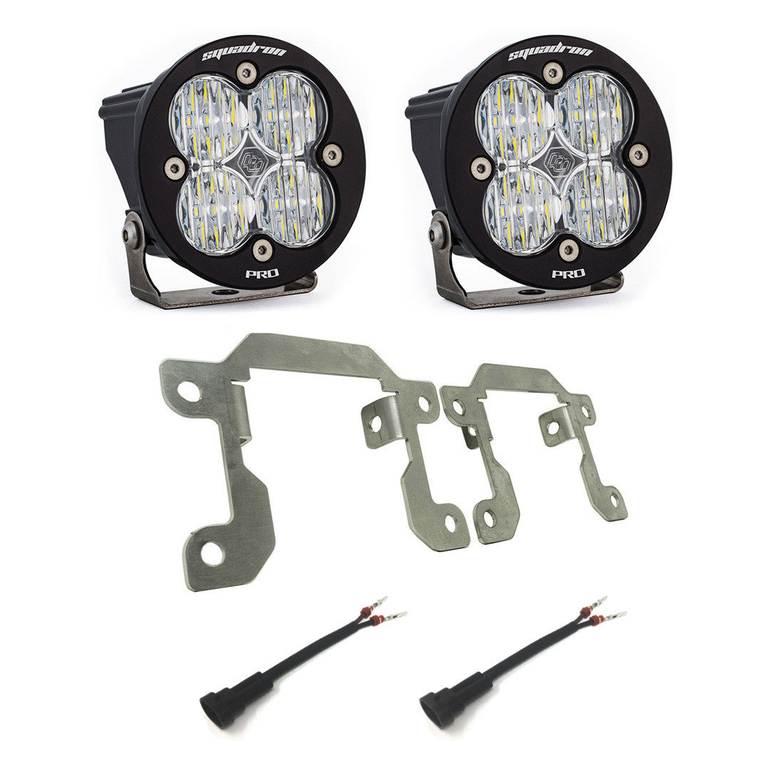 Baja Designs 2021-On Bronco Pro Fog Light & Fog Pocket Kit