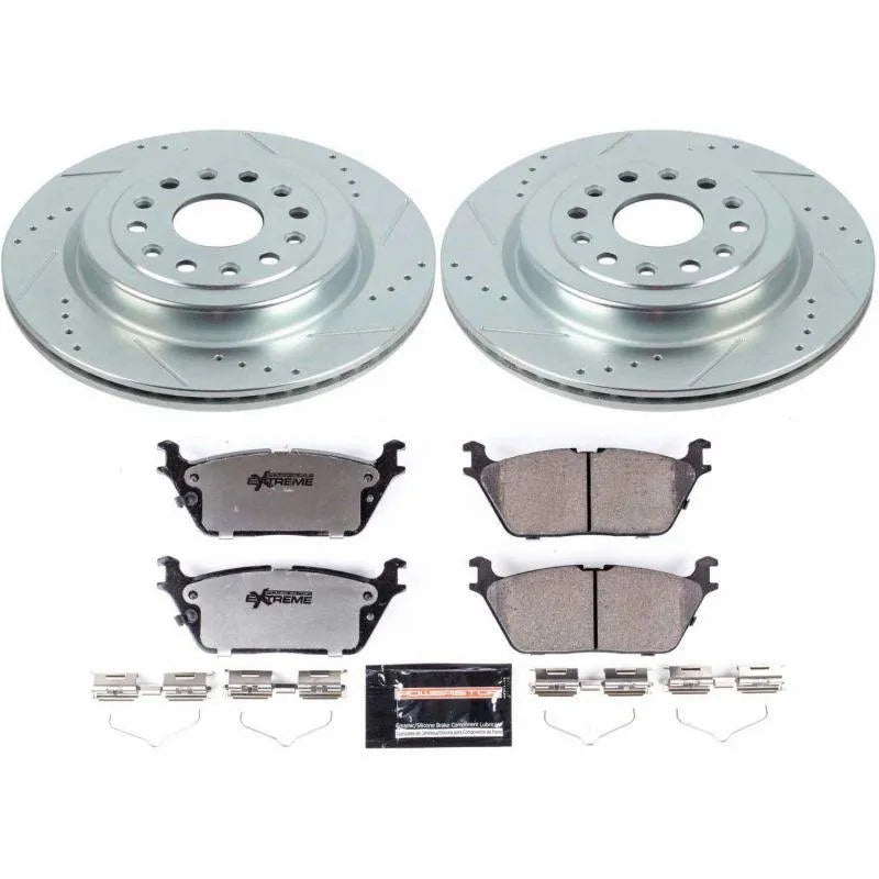 RAM TRX Power Stop Z36 Rear Pads & Rotors