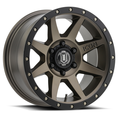 ICON Rebound 17x8.5 6x135 6mm Offset 5in BS 87.1mm Bore Bronze Wheel