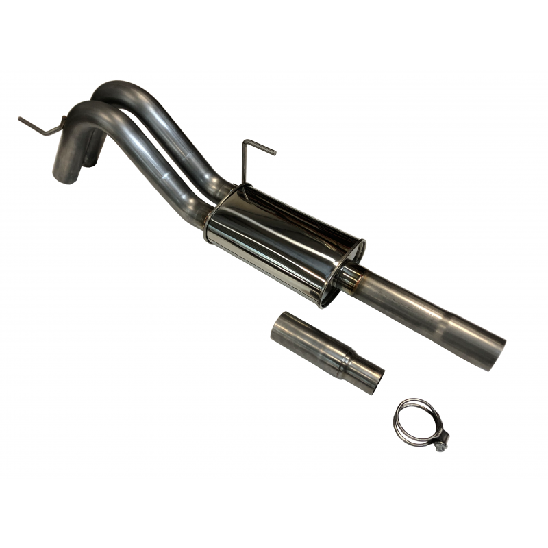 SPD HX Series 2021-2024 F150 2.7L 3.5L 5.0L Over-Axle Dump Dual Exit 304SS Cat Back Exhaust Kit