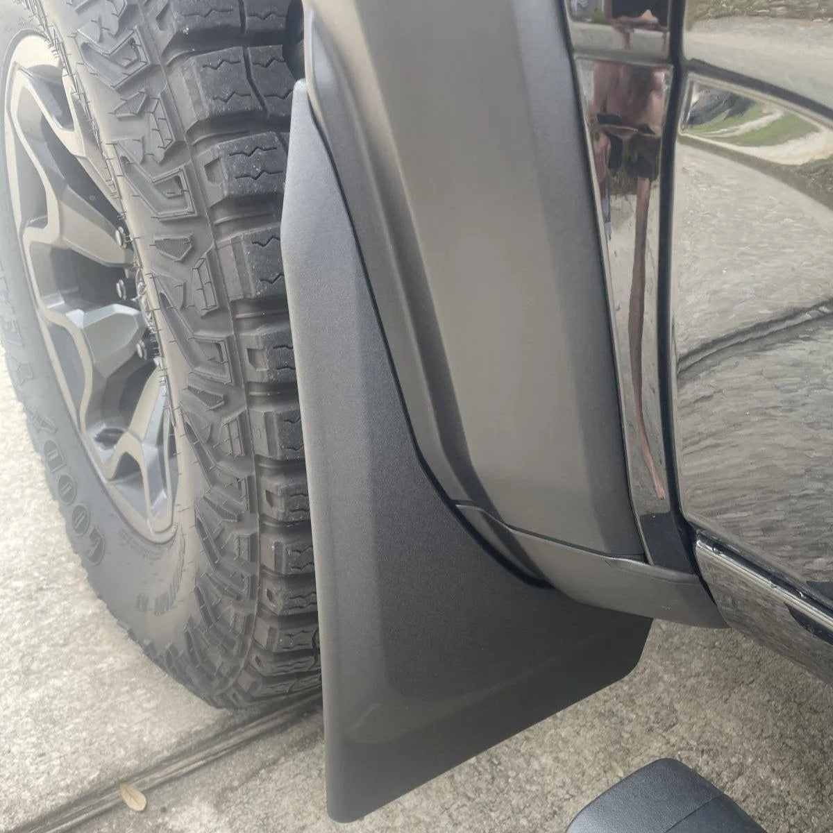 WeatherTech 2021-2024 RAM 1500 TRX & 2025 Ram RHO No Drill Front Mudflaps