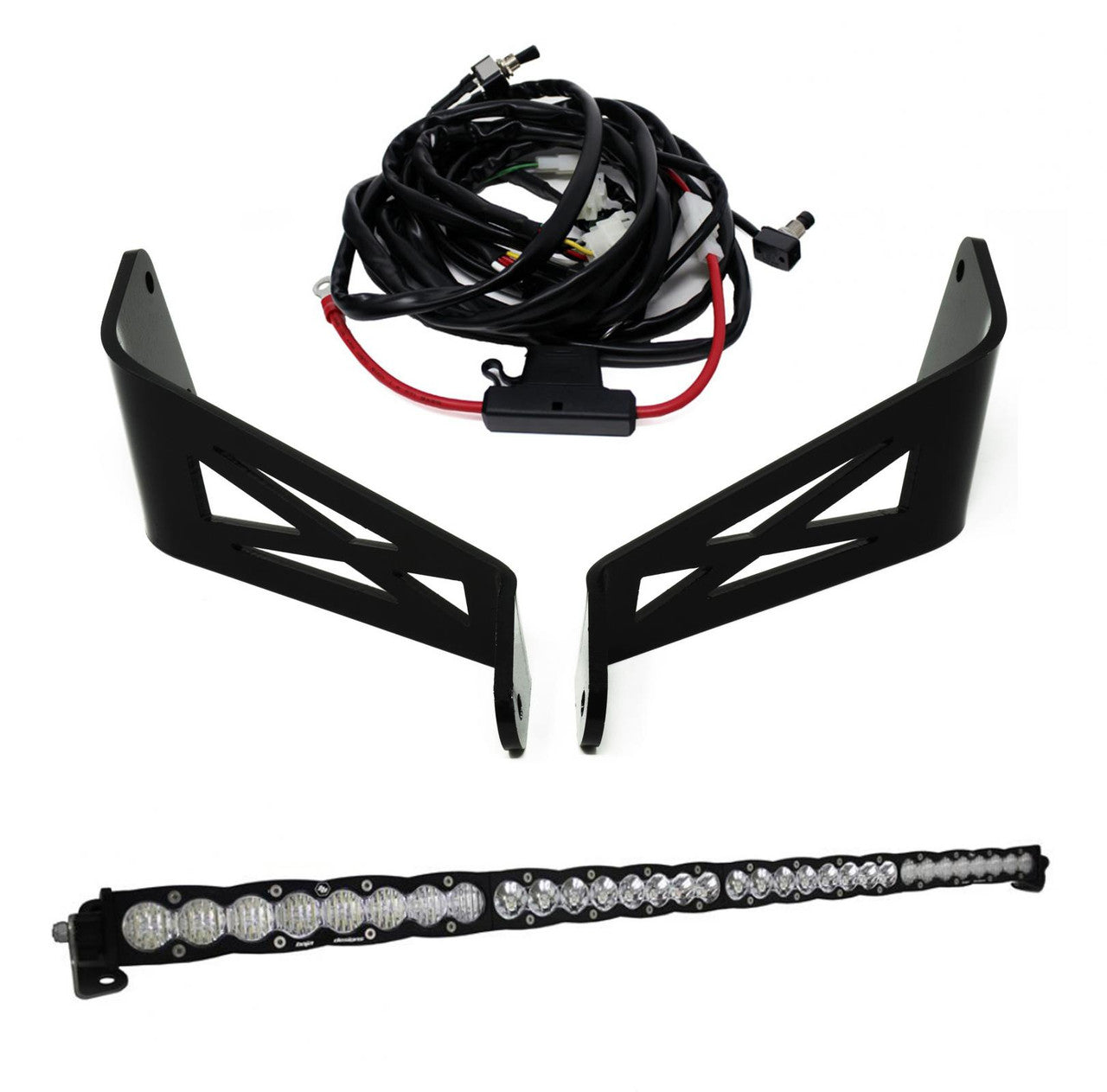 Baja Designs 2017-24 Maverick X3 Can-Am S8 40 Inch Roof Mount Light Bar Kit