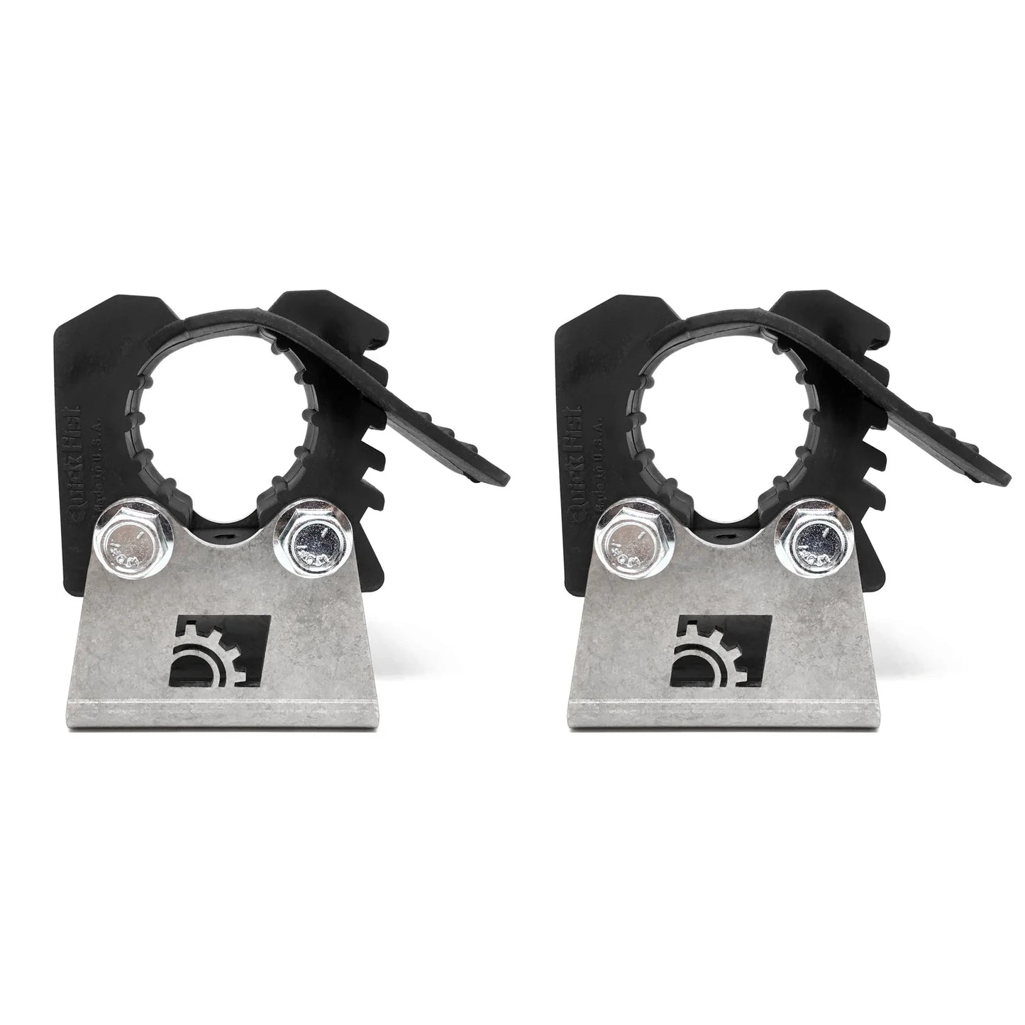 Builtright Industries Bedside Rack System - Riser Mounts (Pair) - Quick Fist Original