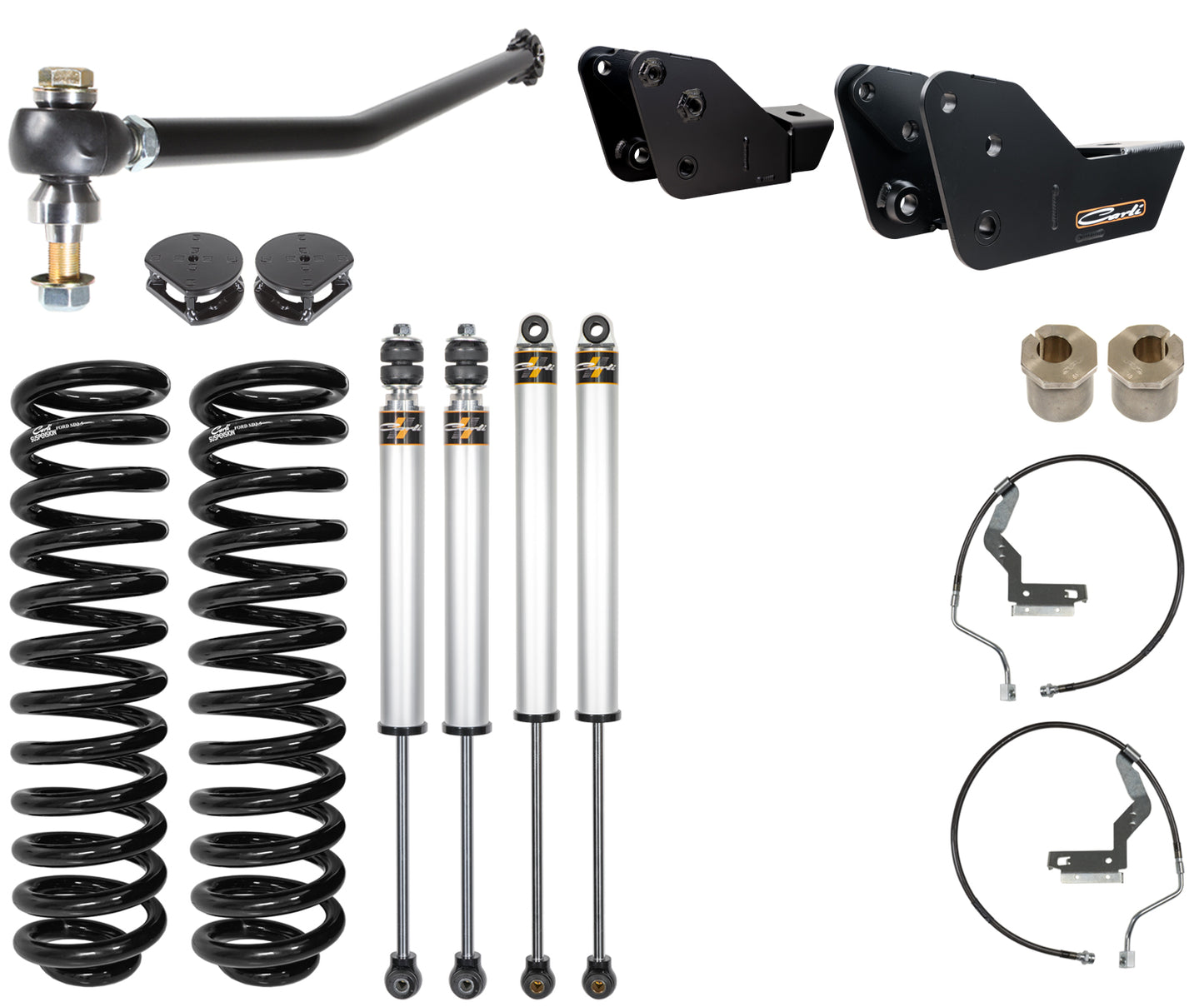 Carli Ford Leveling Commuter System - 2023-2024 F250/350