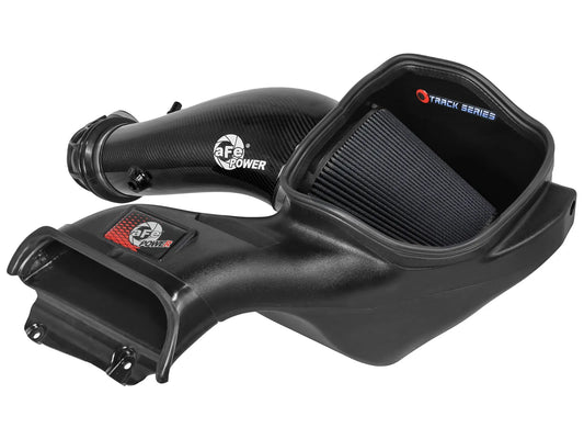 AFE 23-25 Ford Raptor R V8 5.2L Supercharged Track Series Air Intake w/ Black PDS Filter