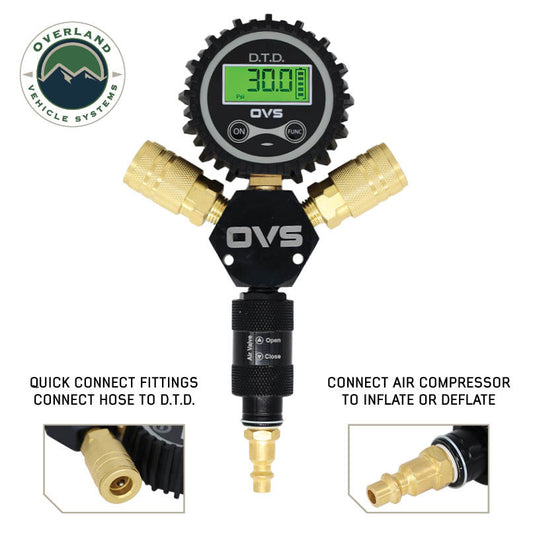 Quick Tire Inflation/Deflation Systems - 2 or 4 Tire Systems