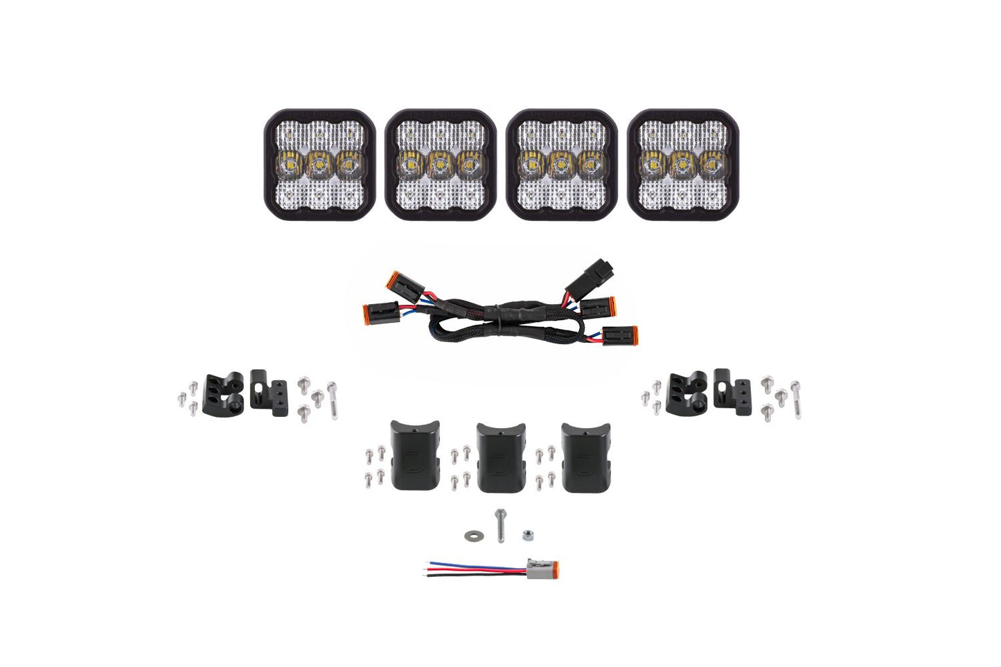 Diode Dynamics Brand Logo SS5 CrossLink 4-Pod LED Light Bar