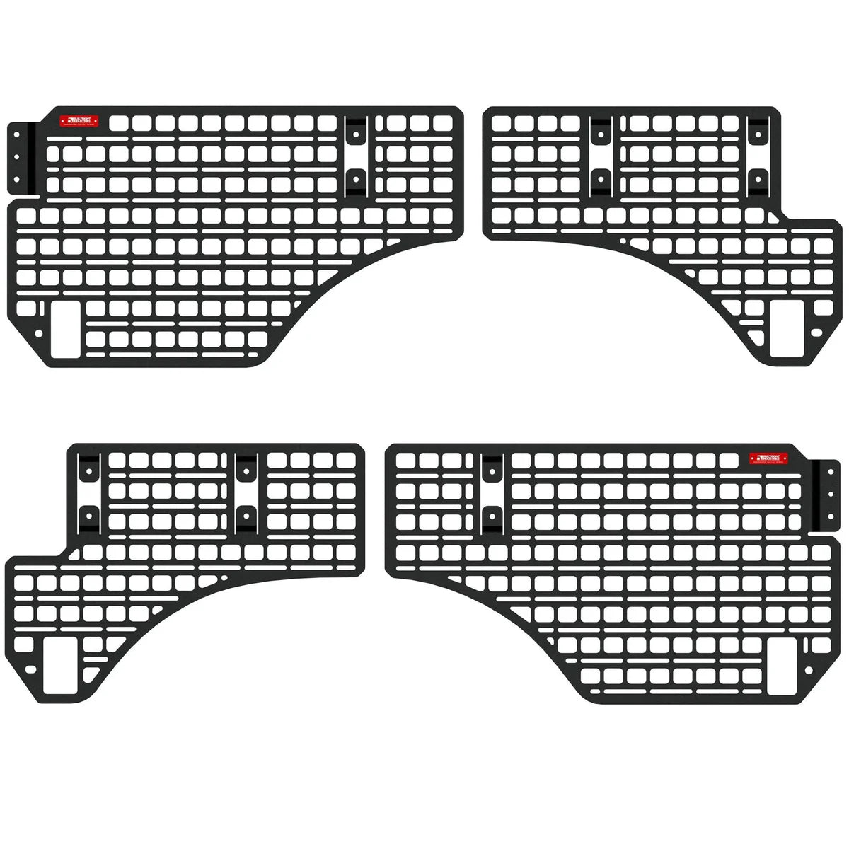 BuiltRight Industries Bedside Rack System - 4pc Kit | RAM 1500 5' 7" Bed (2019+)