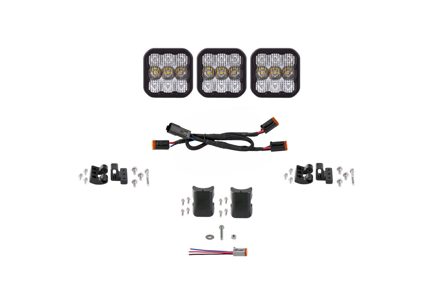 Diode Dynamics Brand Logo SS5 CrossLink 3-Pod LED Light Bar