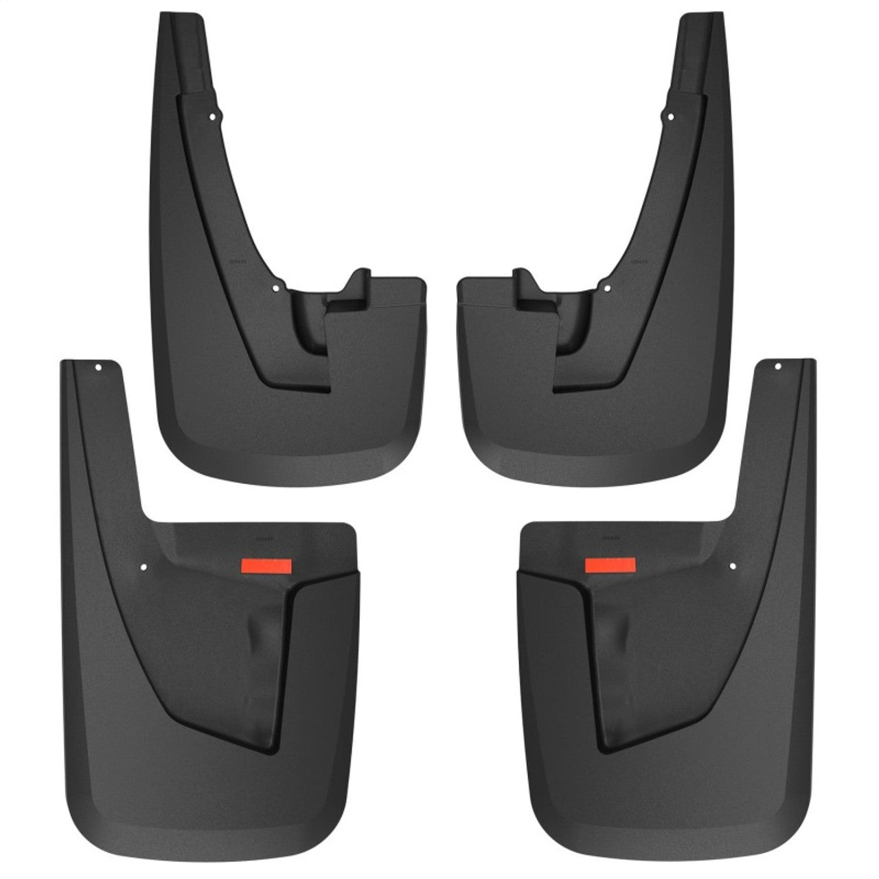 Husky Liners 19-22 Ram 2500/3500 with OEM Fender Flares Custom-Molded Front & Rear Mud Guards