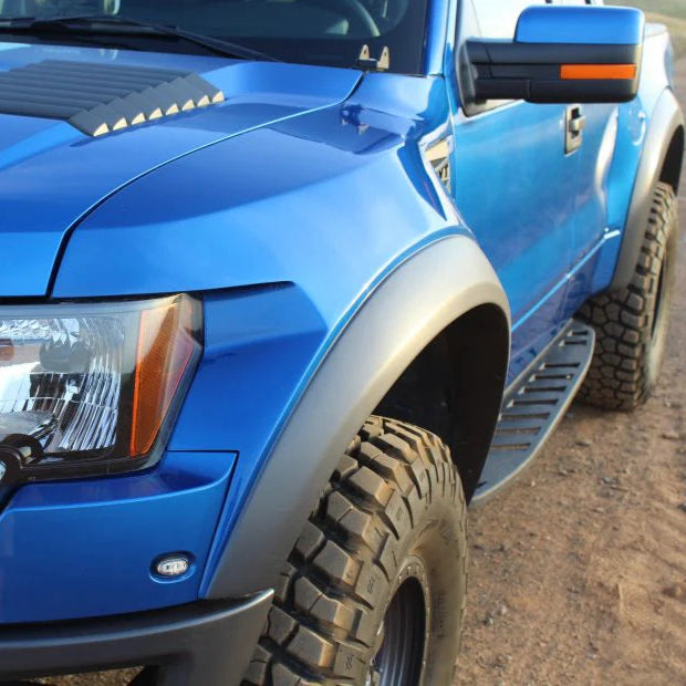 Fiberwerx 2010-2014 Ford Raptor Fenders - 2.5" Bulge