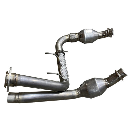 SPD PERFORMANCE 2023 - 2025 Ford 5.2L Raptor R Catted Downpipes