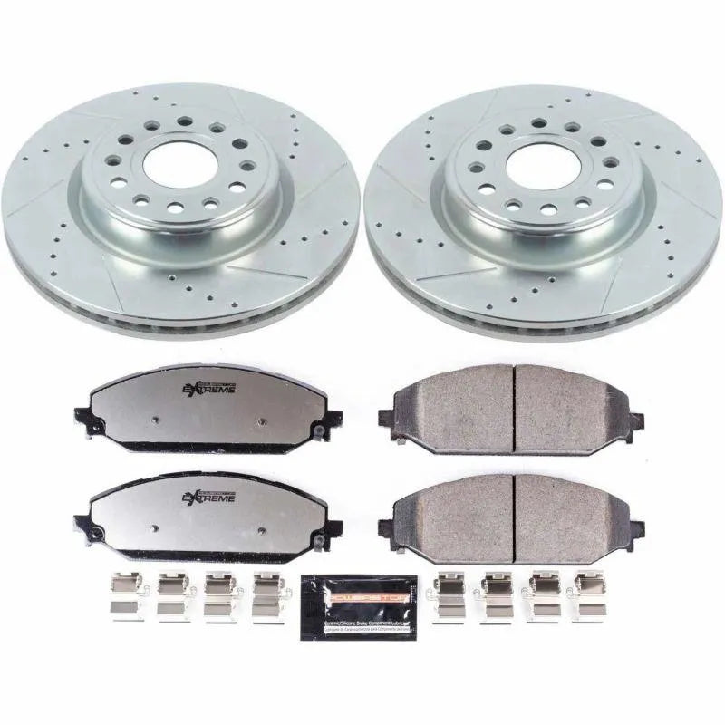 RAM TRX Power Stop Z36 Front Pads & Rotors
