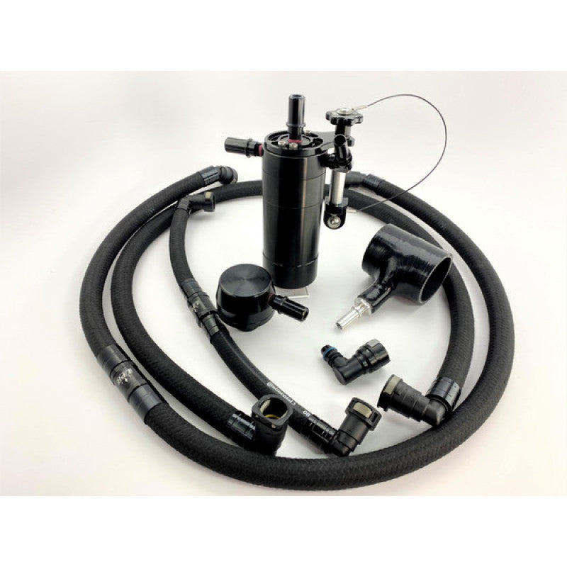 UPR 2021-2024 Ford Bronco 2.7L Plug N Play ™ Dual Valve Oil Catch Can w/Clean Side Separator
