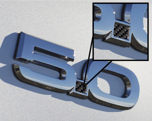 5.0 Side Badge Period Inserts (2011-2024 Mustang)