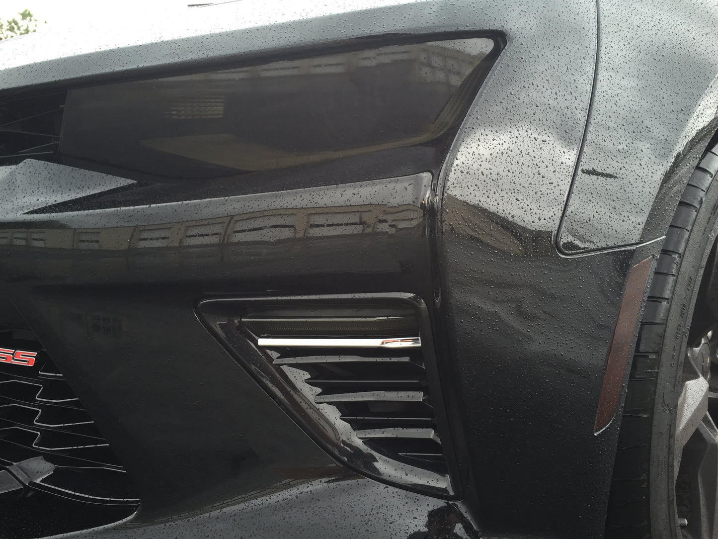 Headlight Lens Vinyl Tint (2016-2018 Camaro)