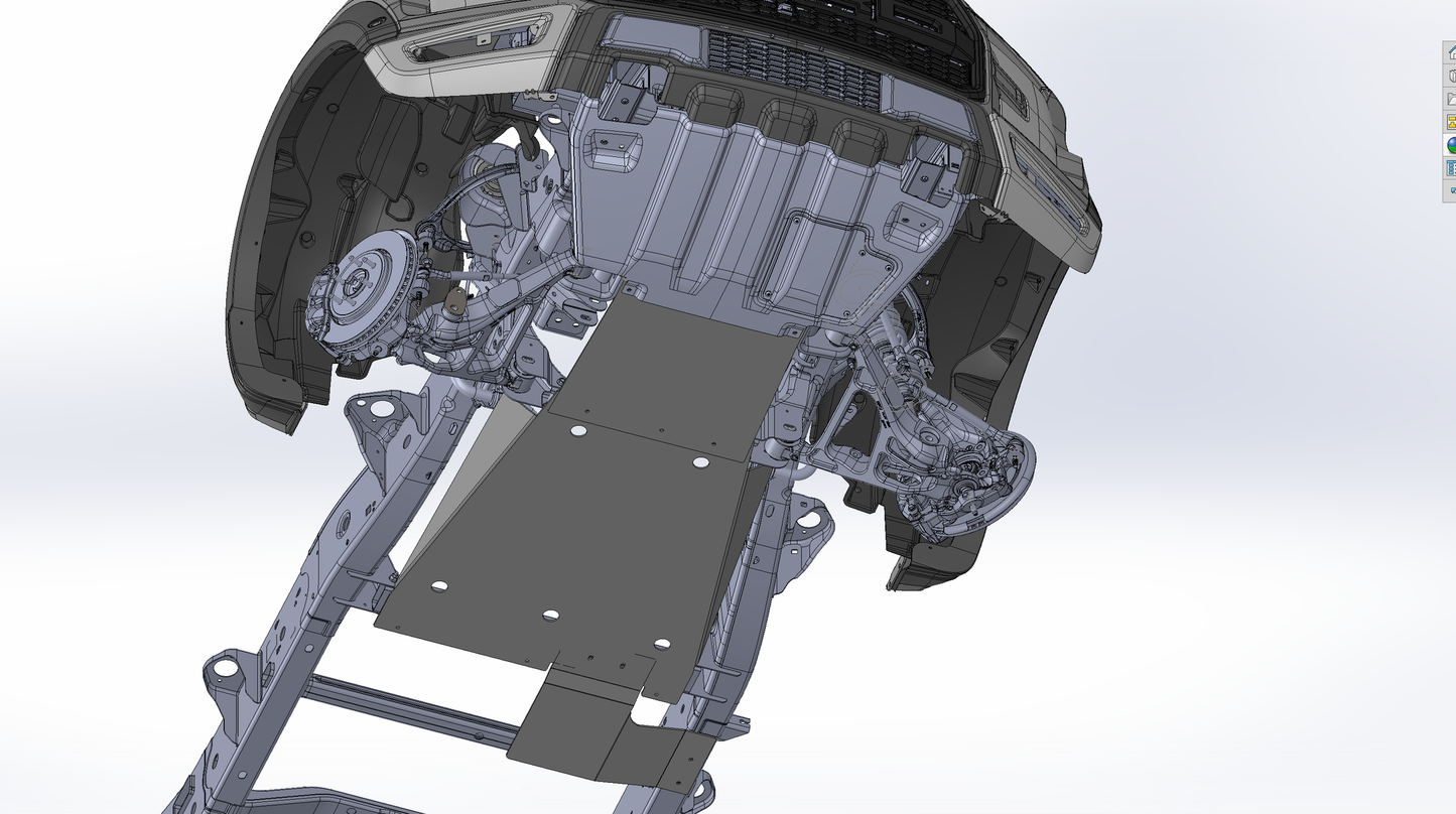 2017 - 2025 Ford Raptor & Raptor-R Skid Plate kit
