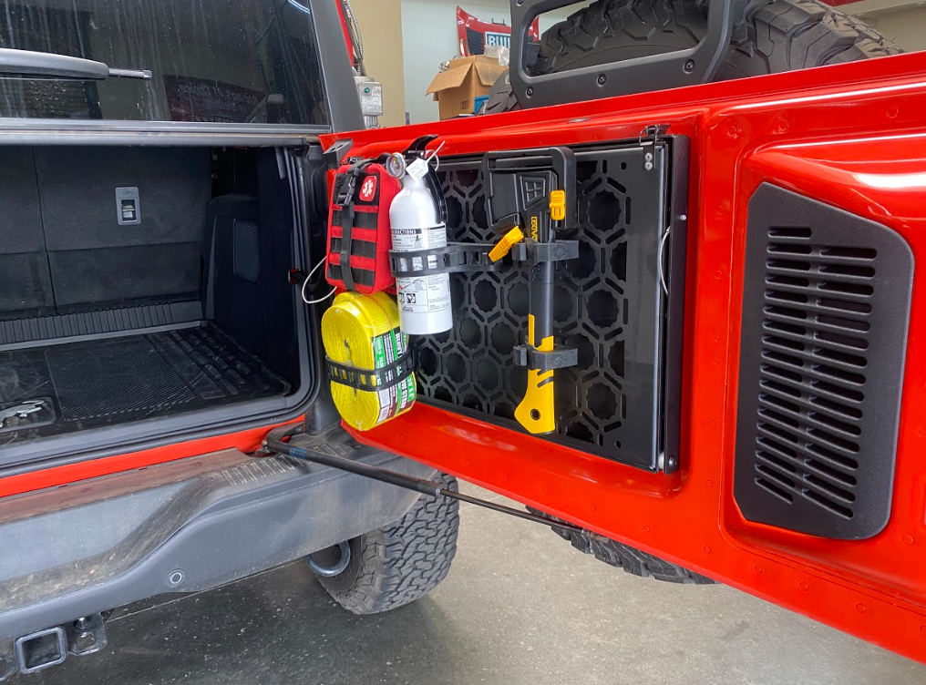2021+ Ford Bronco / 2022+ Bronco Raptor Tailgate Fold Down Table Kit by Adapt-A-Panel