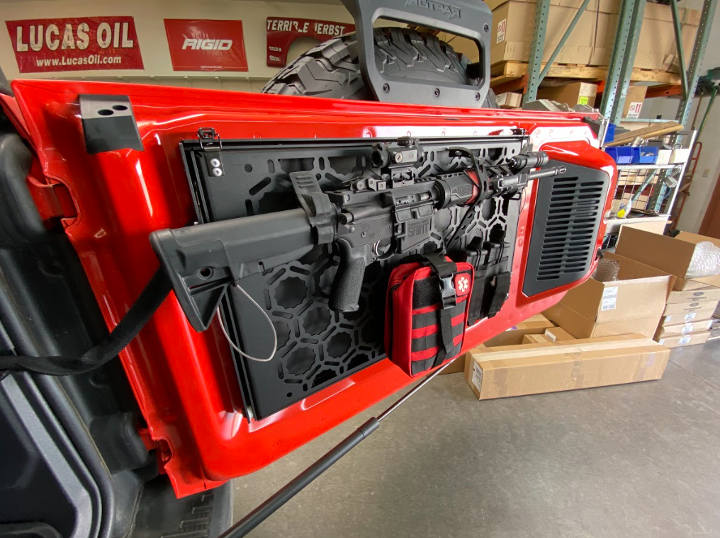 2021+ Ford Bronco / 2022+ Bronco Raptor Tailgate Fold Down Table Kit by Adapt-A-Panel
