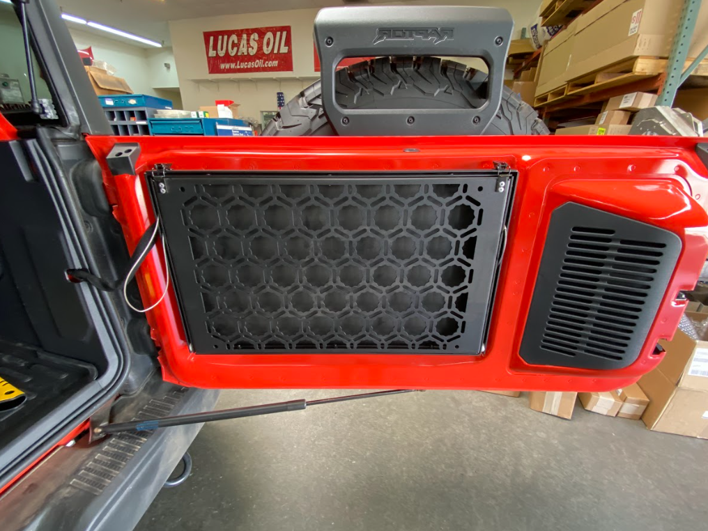 2021+ Ford Bronco / 2022+ Bronco Raptor Tailgate Fold Down Table Kit by Adapt-A-Panel