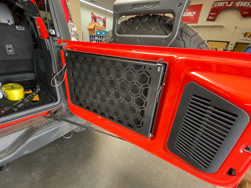 2021+ Ford Bronco / 2022+ Bronco Raptor Tailgate Fold Down Table Kit by Adapt-A-Panel