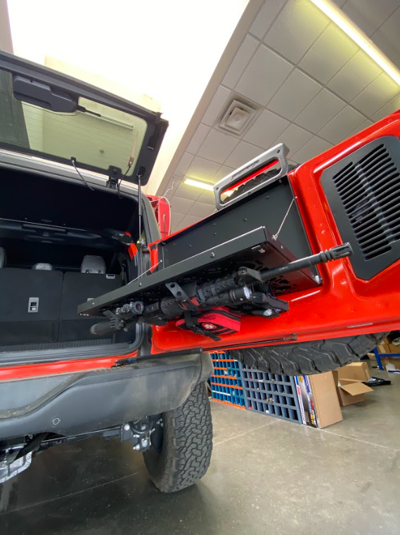 2021+ Ford Bronco / 2022+ Bronco Raptor Tailgate Fold Down Table Kit by Adapt-A-Panel