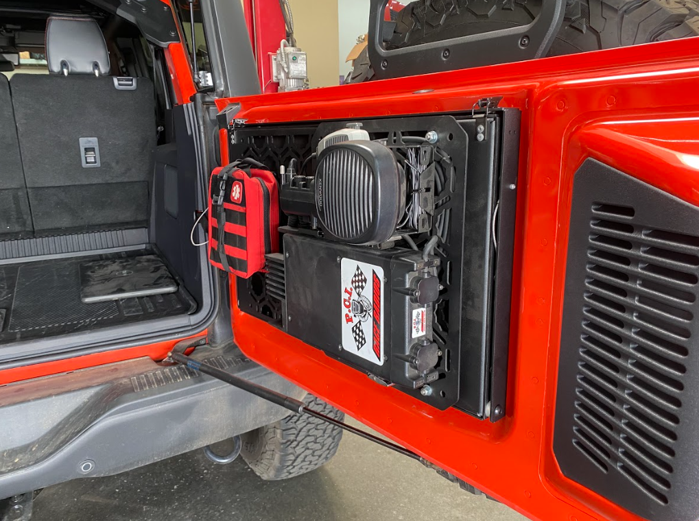 2021+ Ford Bronco / 2022+ Bronco Raptor Tailgate Fold Down Table Kit by Adapt-A-Panel