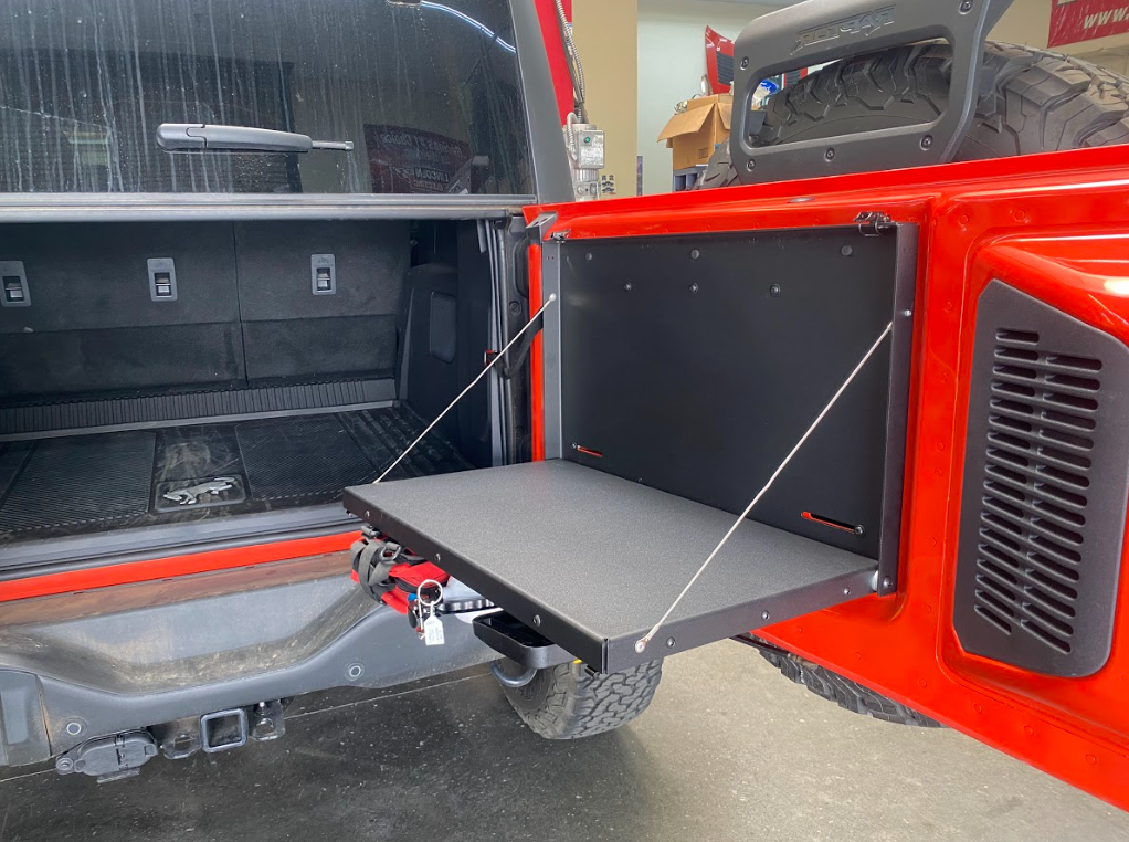 2021+ Ford Bronco / 2022+ Bronco Raptor Tailgate Fold Down Table Kit by Adapt-A-Panel