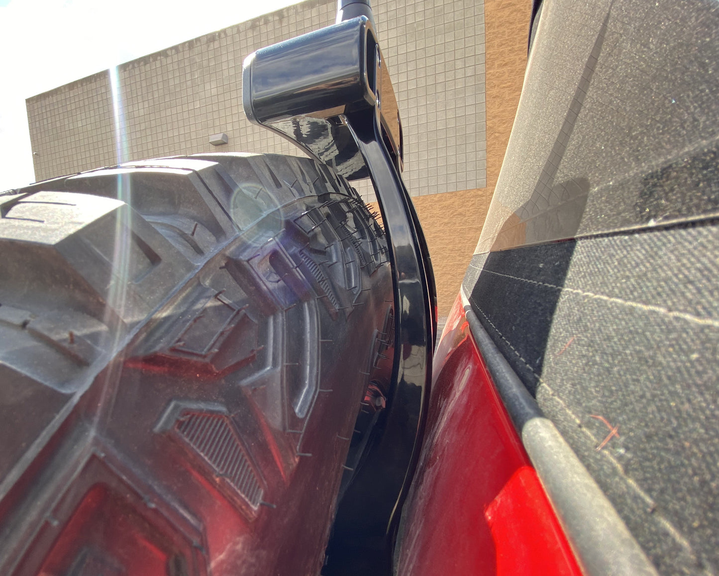 2021-23 Ford Bronco Third Brake Light Antenna Mount with 35"/37" tire by Bullet Proof Diesel