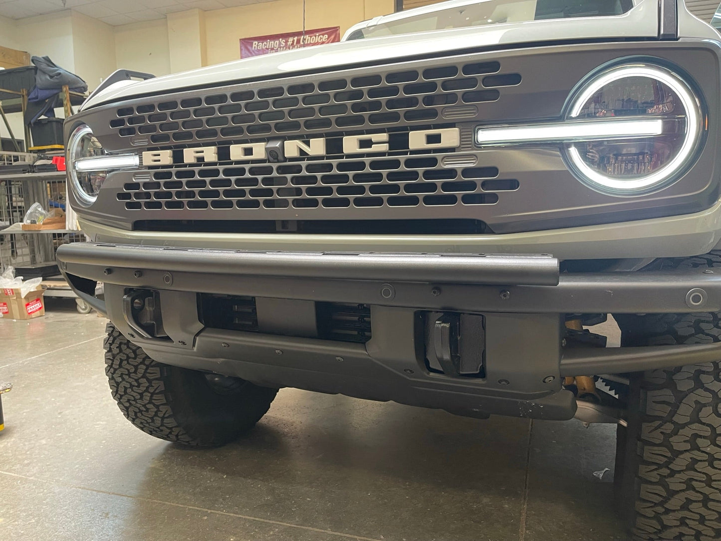 2022 Bronco Raptor Front Light Mount Kit - Use Any Light