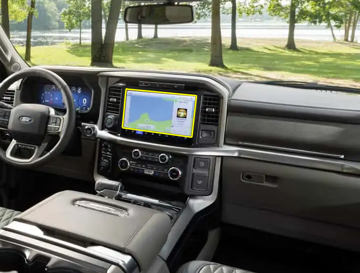 Protection - Premium Interior Dash Screen (2021+ F150)