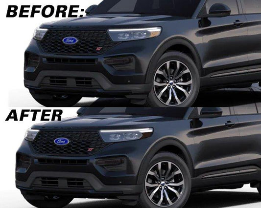 Headlight Amber Corner Lens Tint (2020-2023 Explorer)