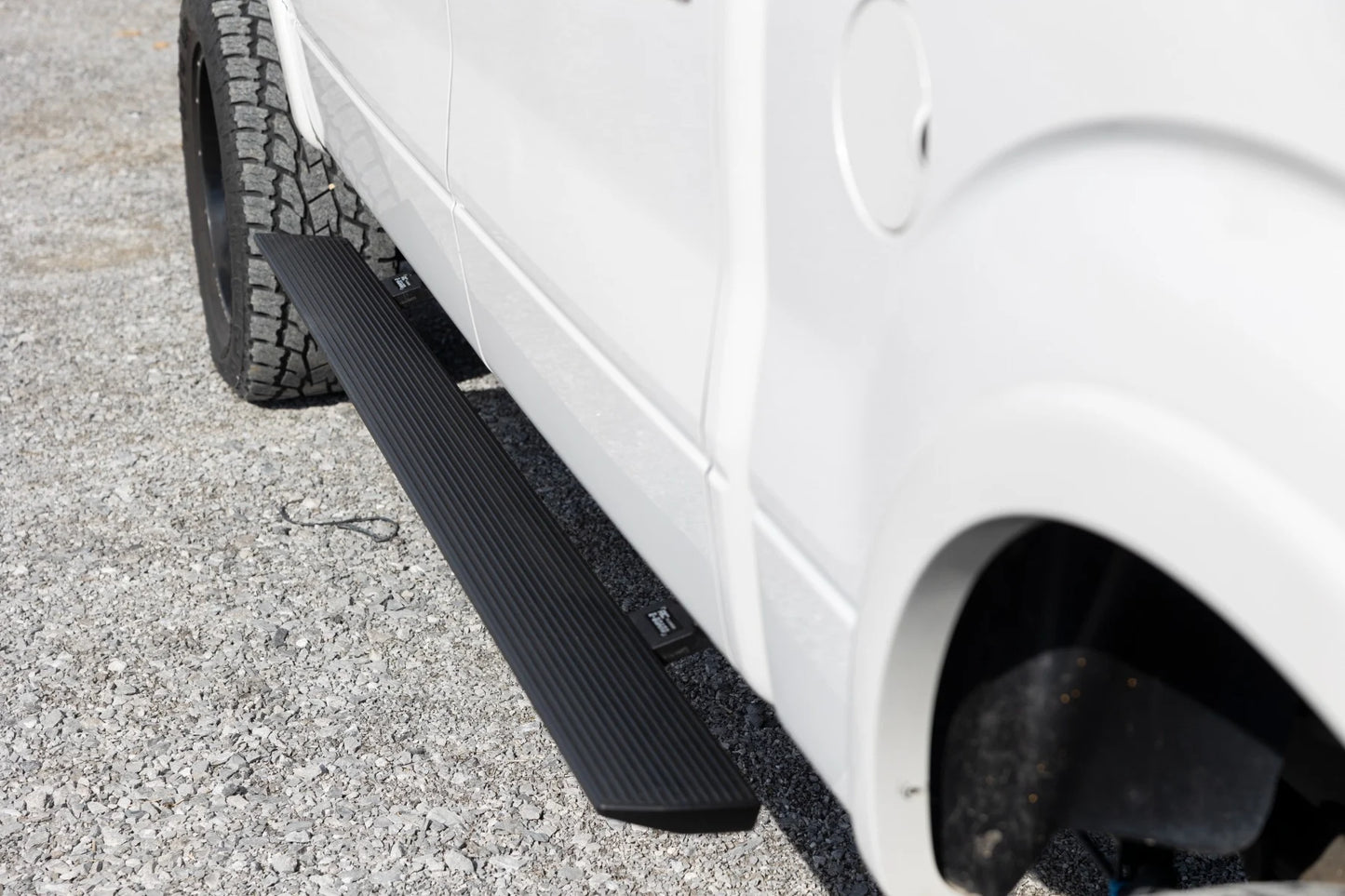 Rough Country Dual Electric Motor Power Running Boards - 2010-2014 Ford Raptor