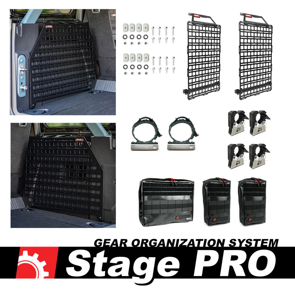 Builtright Gear Organization System - Stage PRO Kit | Ford Bronco (2021-current)