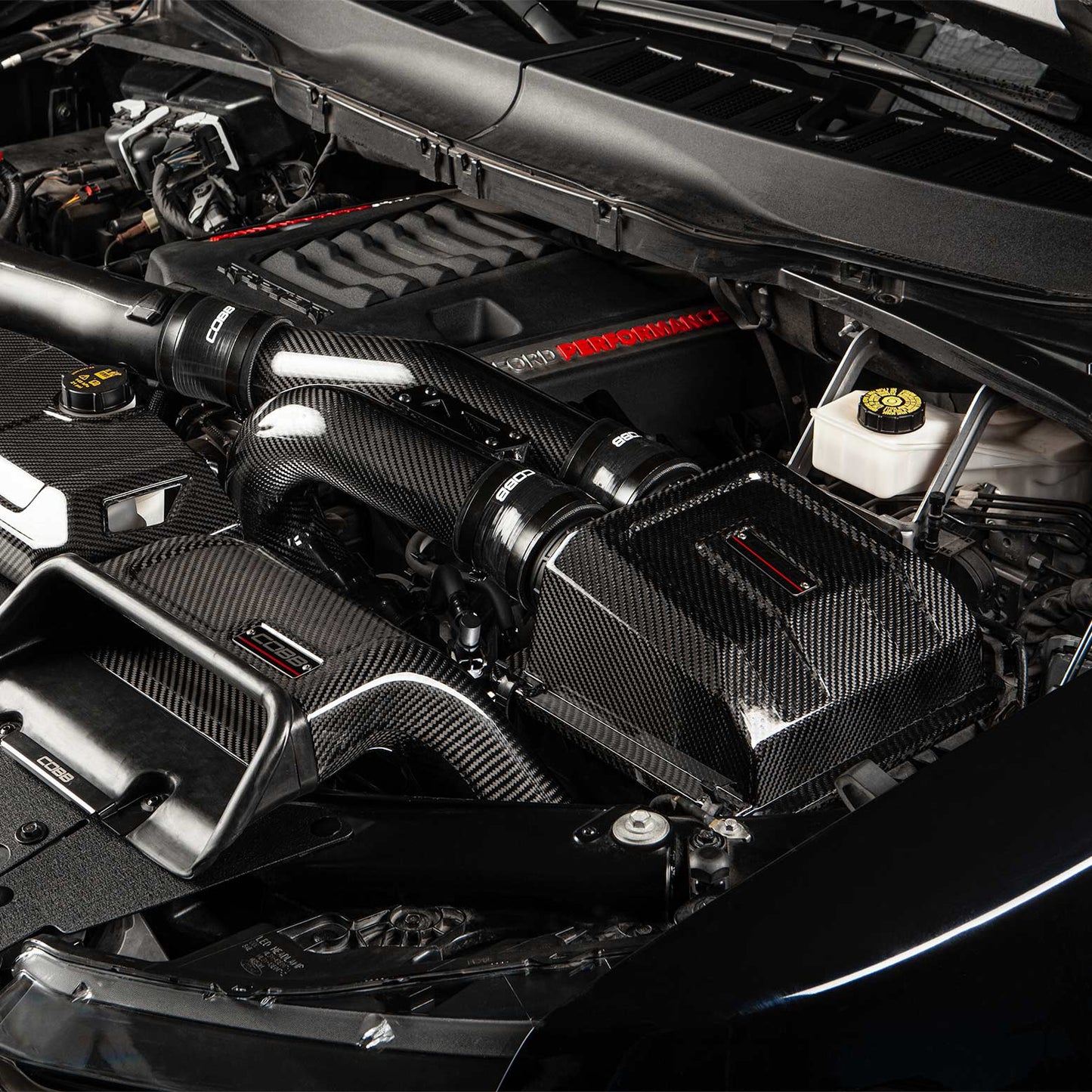 COBB Redline Carbon Fiber Intake System w/ HCT for Ford F-150 Ecoboost Raptor 2021-2025